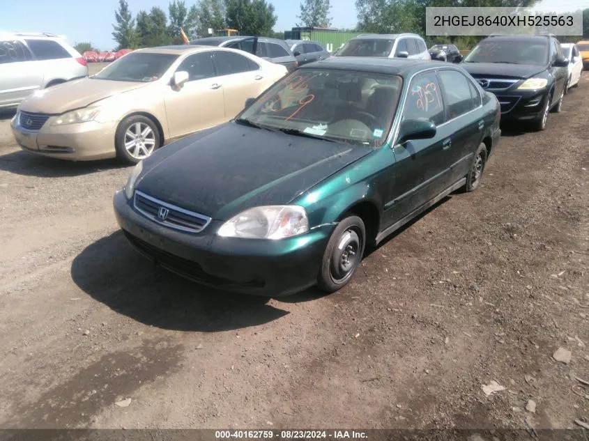 2HGEJ8640XH525563 1999 Honda Civic Ex