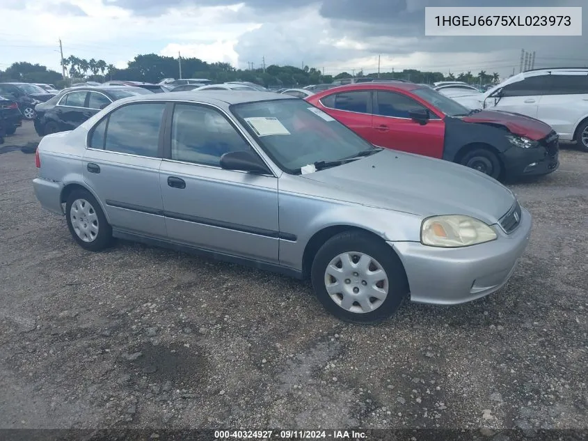 1999 Honda Civic Lx VIN: 1HGEJ6675XL023973 Lot: 40324927