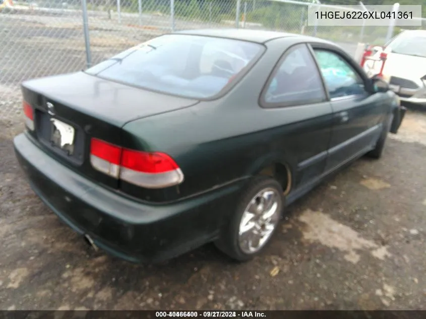 1999 Honda Civic Dx VIN: 1HGEJ6226XL041361 Lot: 40466400