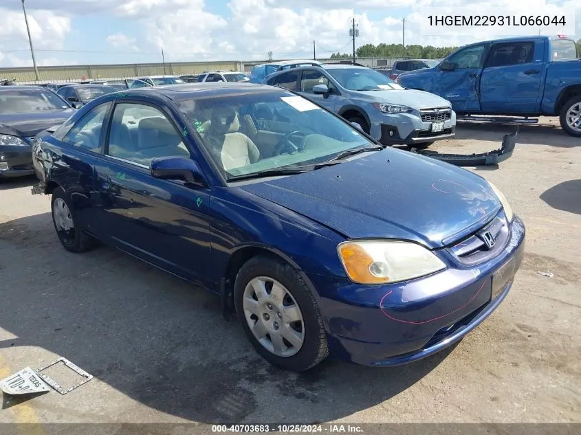 1HGEM22931L066044 2001 Honda Civic Ex