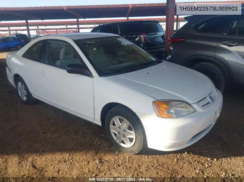 1HGEM22573L003903 2003 Honda Civic Lx