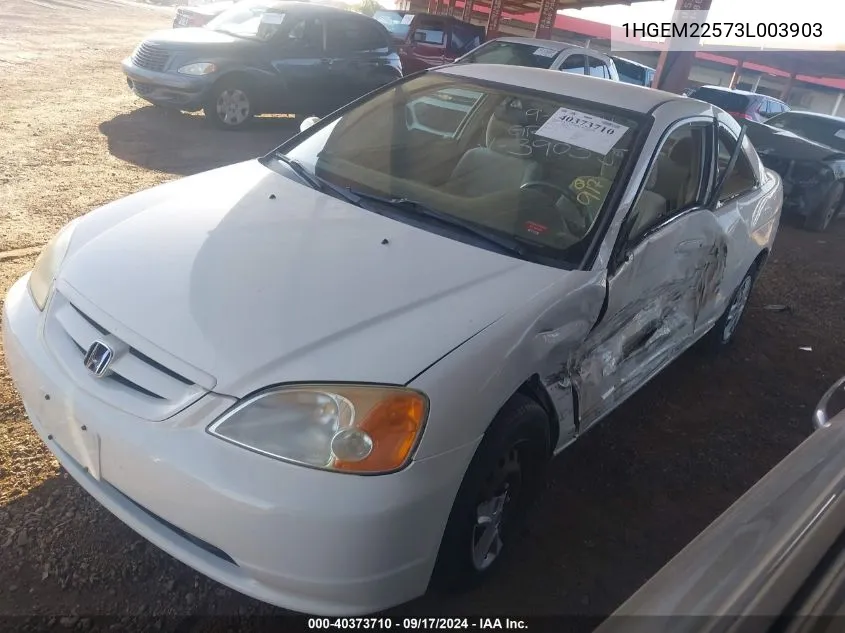 1HGEM22573L003903 2003 Honda Civic Lx