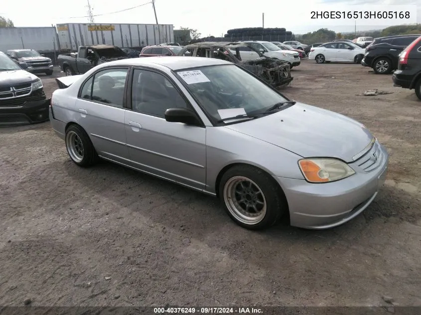 2HGES16513H605168 2003 Honda Civic Lx