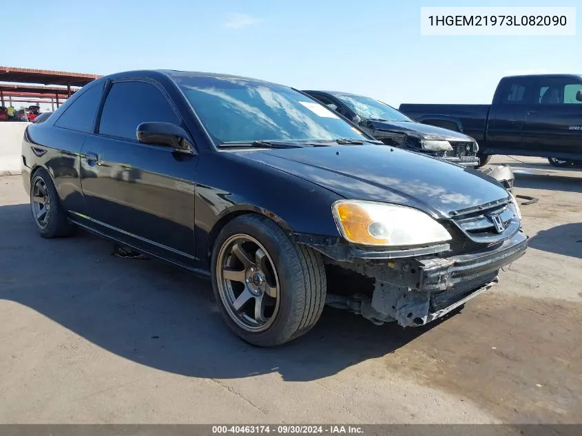 1HGEM21973L082090 2003 Honda Civic Ex