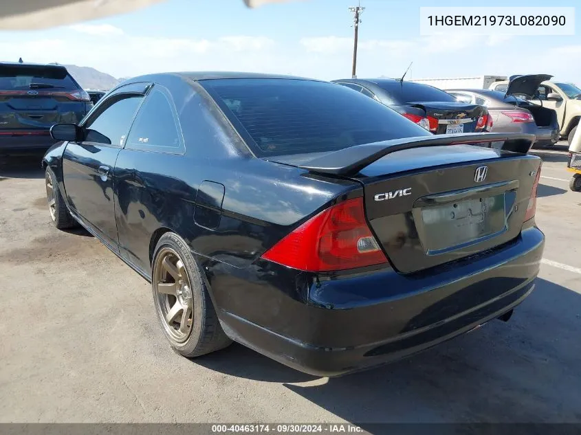 1HGEM21973L082090 2003 Honda Civic Ex