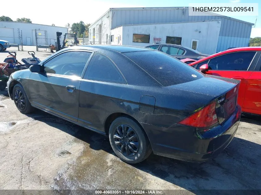 1HGEM22573L009541 2003 Honda Civic Lx