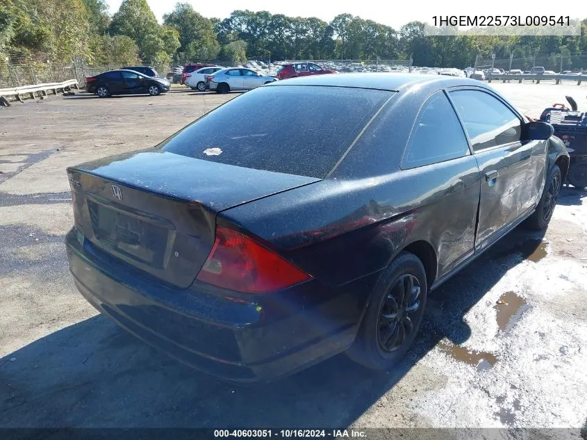 1HGEM22573L009541 2003 Honda Civic Lx