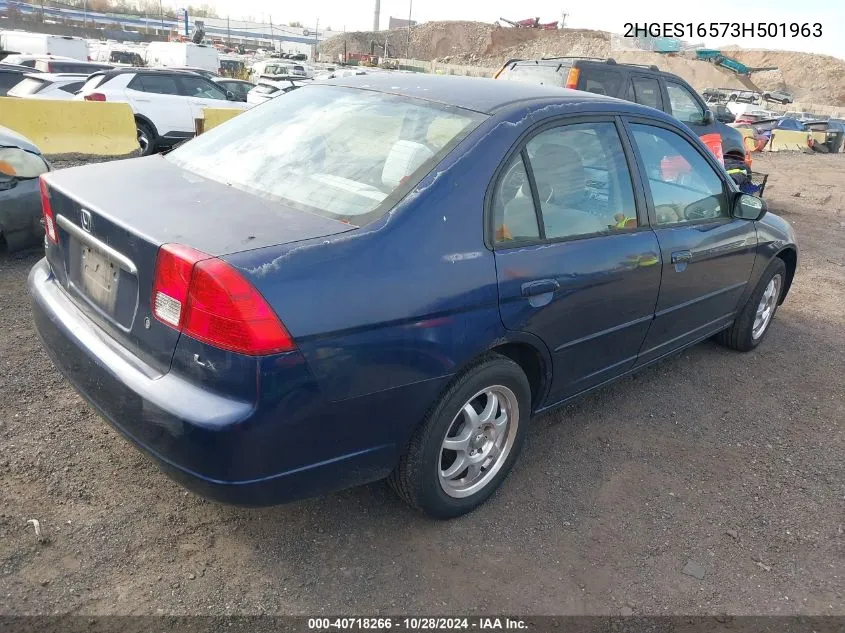 2HGES16573H501963 2003 Honda Civic Lx