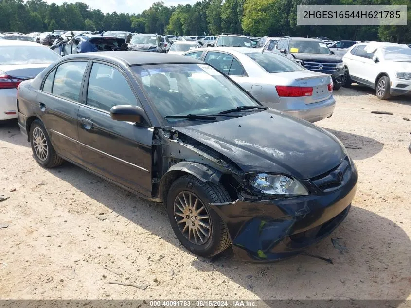 2HGES16544H621785 2004 Honda Civic Lx