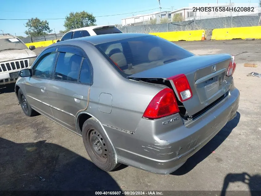 2HGES16584H620882 2004 Honda Civic Lx