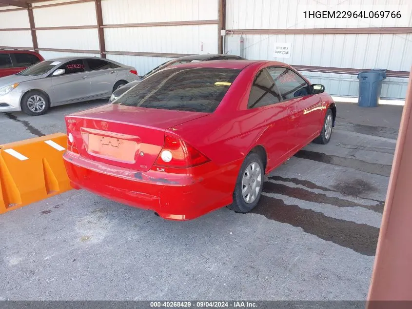 1HGEM22964L069766 2004 Honda Civic Ex