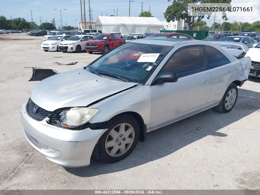 1HGEM22564L071661 2004 Honda Civic Lx