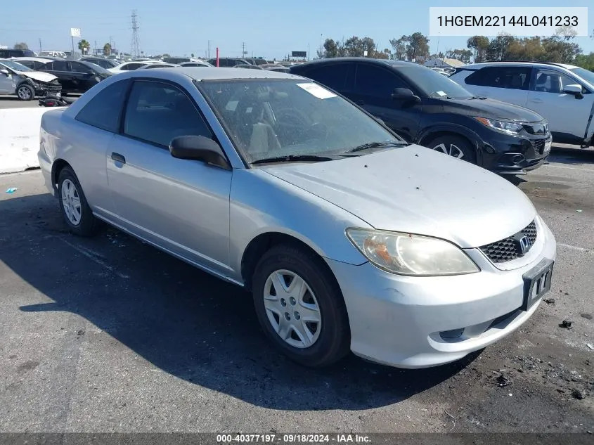 1HGEM22144L041233 2004 Honda Civic Vp