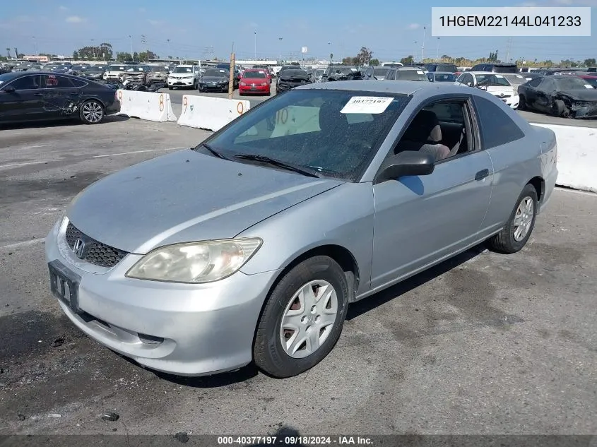 1HGEM22144L041233 2004 Honda Civic Vp