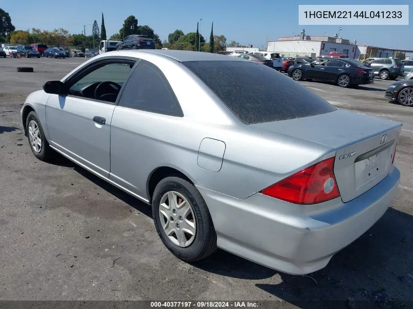 1HGEM22144L041233 2004 Honda Civic Vp