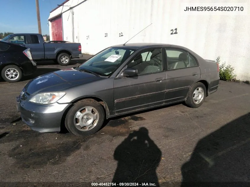 JHMES95654S020710 2004 Honda Civic Hybrid