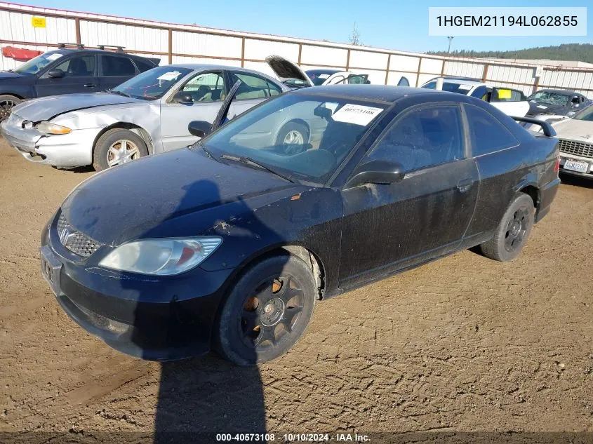 1HGEM21194L062855 2004 Honda Civic Vp