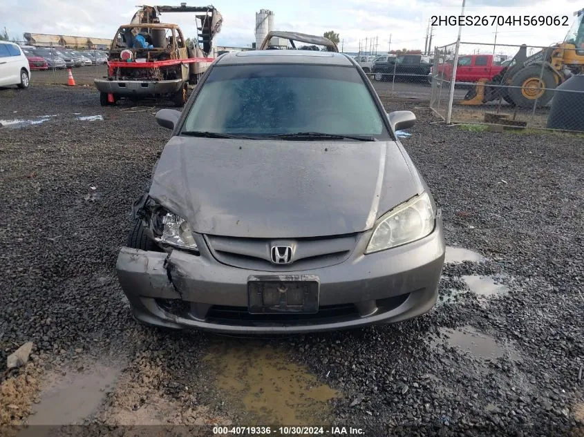 2HGES26704H569062 2004 Honda Civic Ex