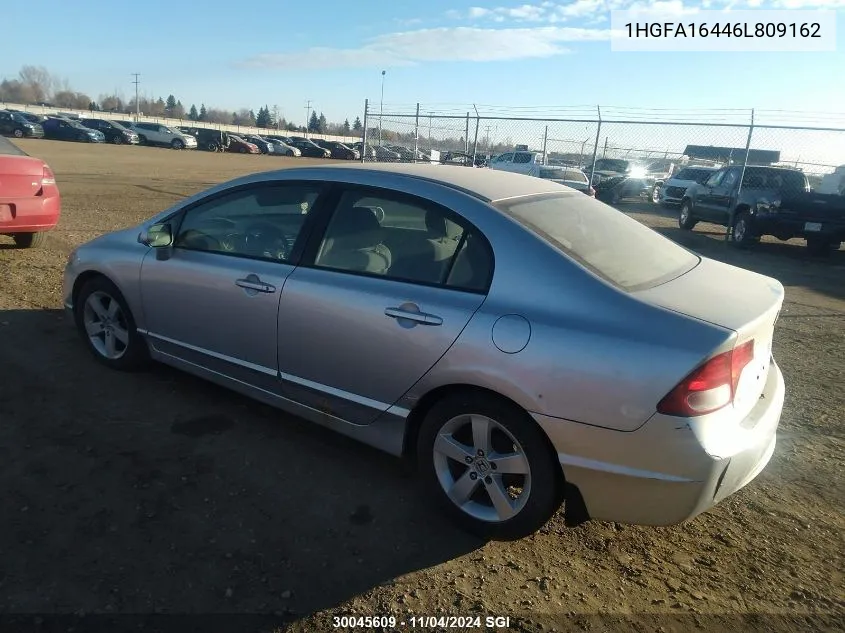 1HGFA16446L809162 2006 Honda Civic Lx