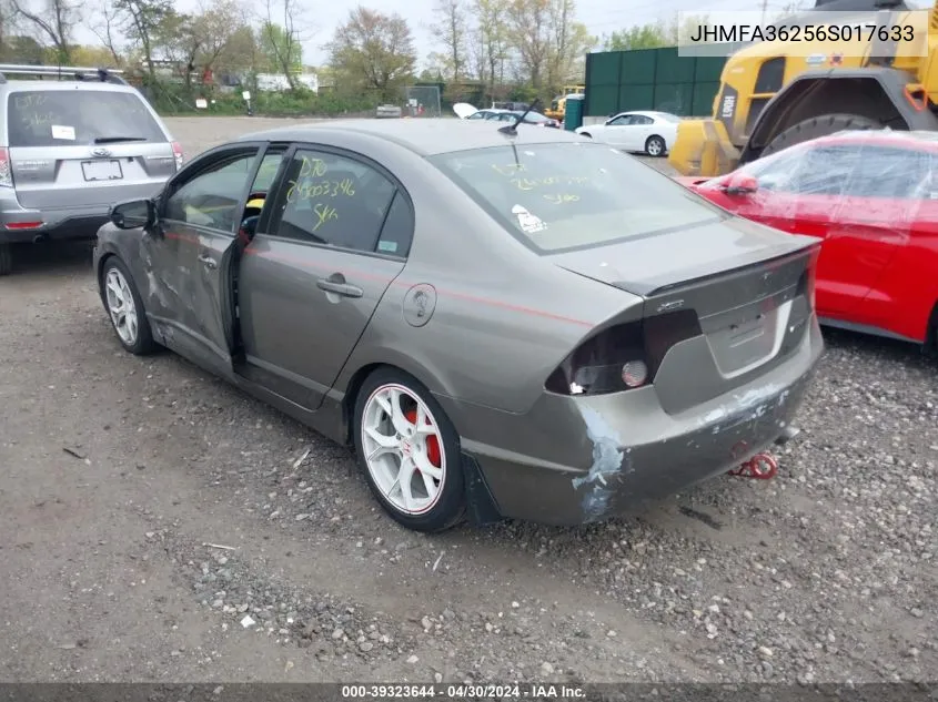 2006 Honda Civic Hybrid VIN: JHMFA36256S017633 Lot: 39323644