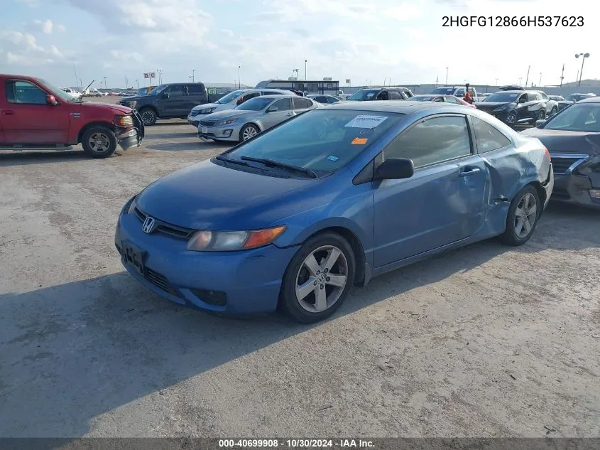 2006 Honda Civic Ex VIN: 2HGFG12866H537623 Lot: 40699908