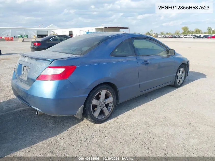 2006 Honda Civic Ex VIN: 2HGFG12866H537623 Lot: 40699908