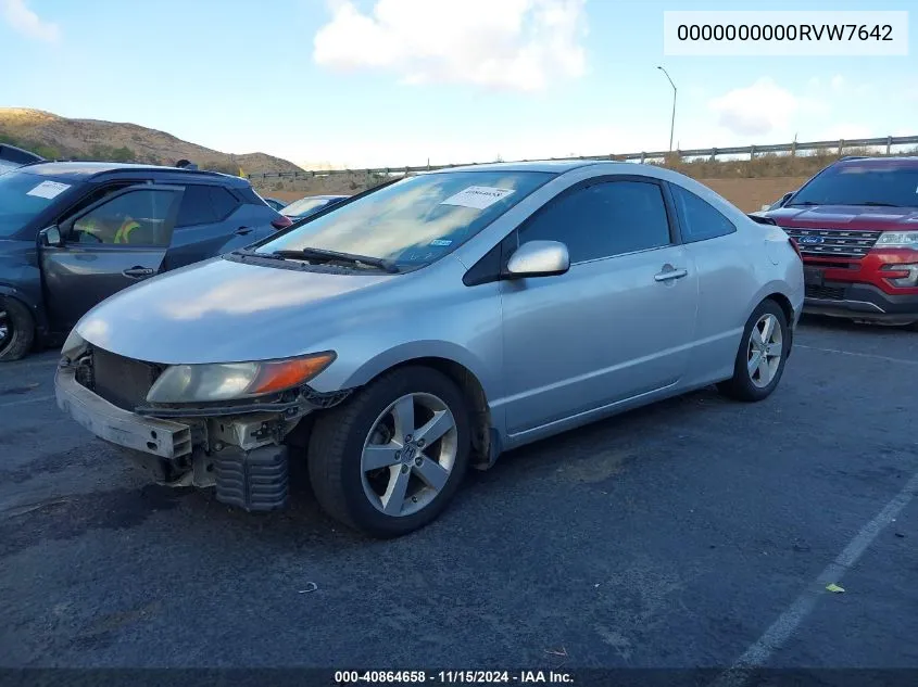 2006 Honda Civic Ex VIN: 0000000000RVW7642 Lot: 40864658