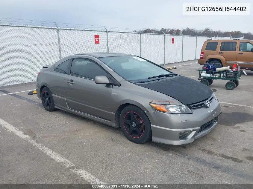 2006 Honda Civic Lx VIN: 2HGFG12656H544402 Lot: 40887391