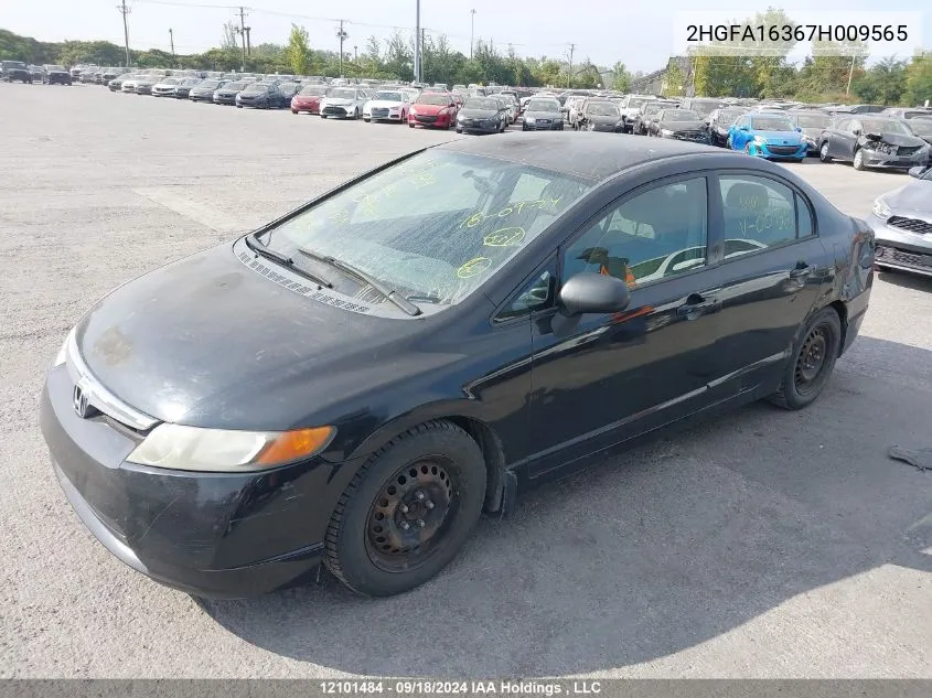 2HGFA16367H009565 2007 Honda Civic