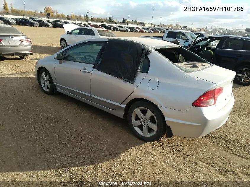 2HGFA16597H101786 2007 Honda Civic Lx