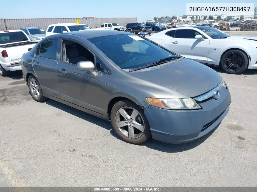 2HGFA16577H308497 2007 Honda Civic Lx