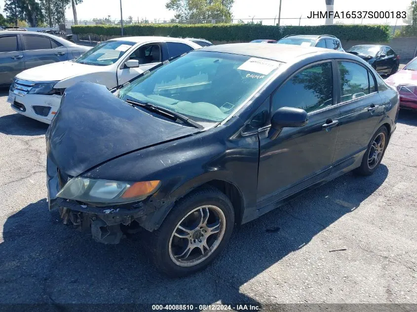 JHMFA16537S000183 2007 Honda Civic Lx