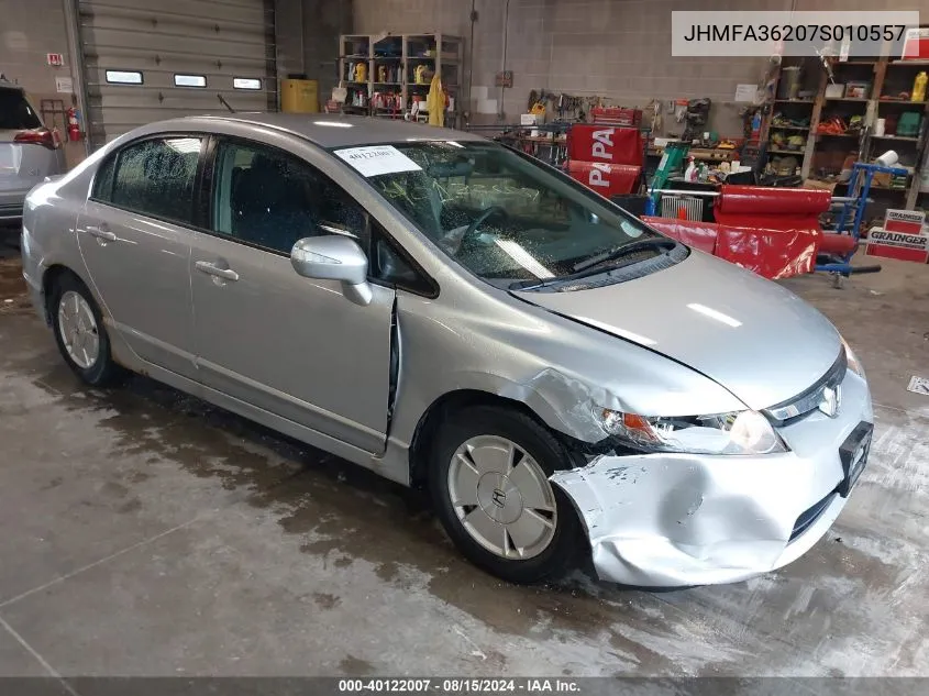 JHMFA36207S010557 2007 Honda Civic Hybrid