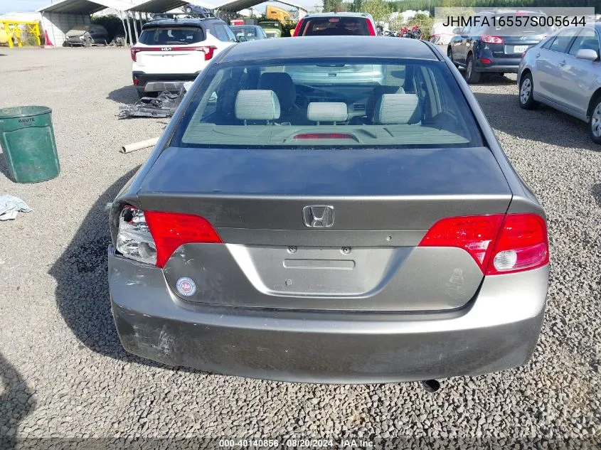 JHMFA16557S005644 2007 Honda Civic Lx