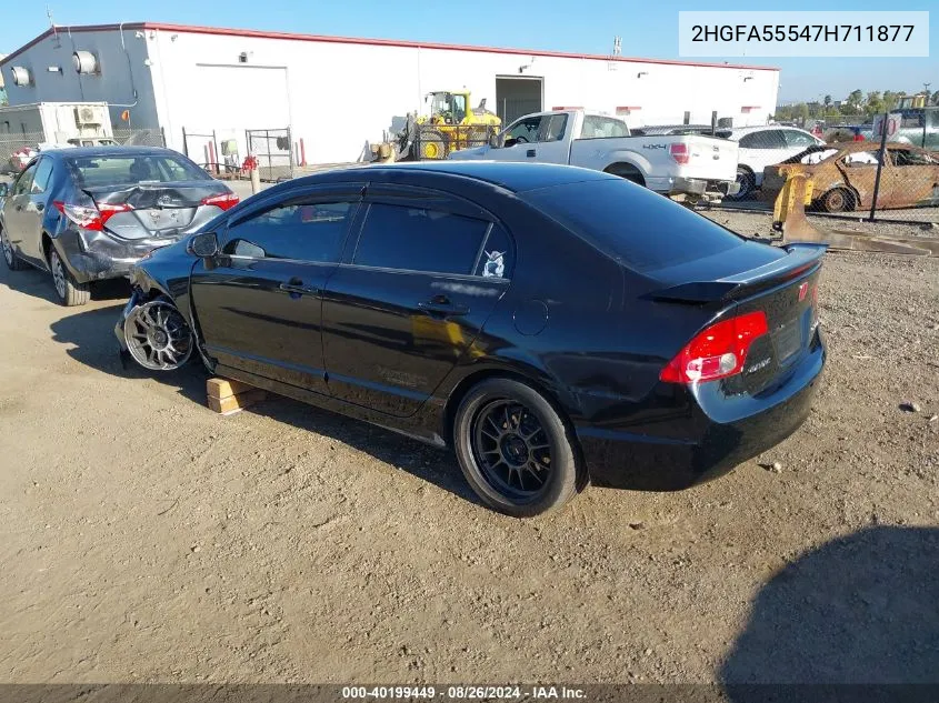 2HGFA55547H711877 2007 Honda Civic Si