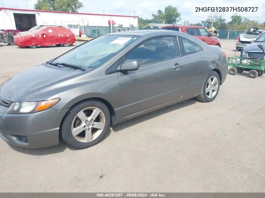 2HGFG12837H508727 2007 Honda Civic Ex