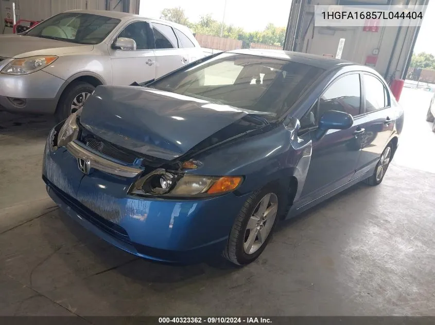 1HGFA16857L044404 2007 Honda Civic Ex