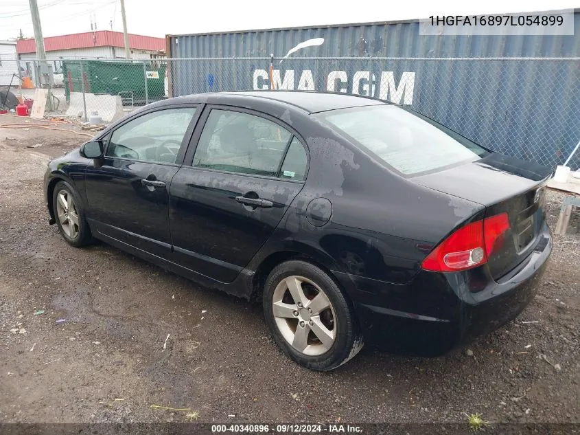 1HGFA16897L054899 2007 Honda Civic Ex