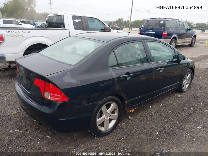 1HGFA16897L054899 2007 Honda Civic Ex