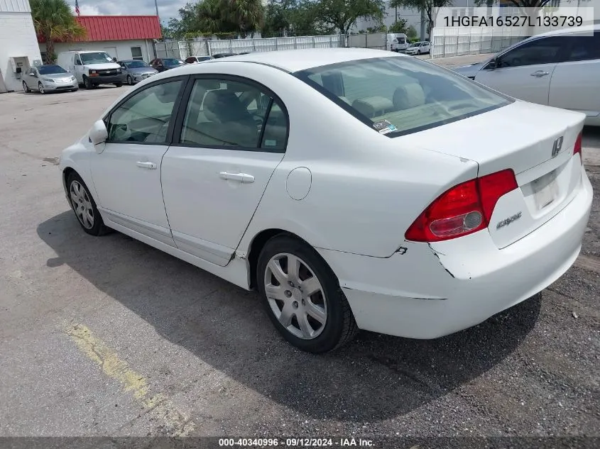 1HGFA16527L133739 2007 Honda Civic Lx