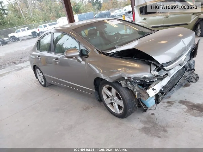 1HGFA16897L060573 2007 Honda Civic Ex