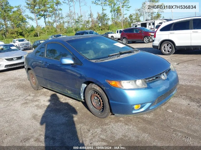 2HGFG118X7H536834 2007 Honda Civic Ex