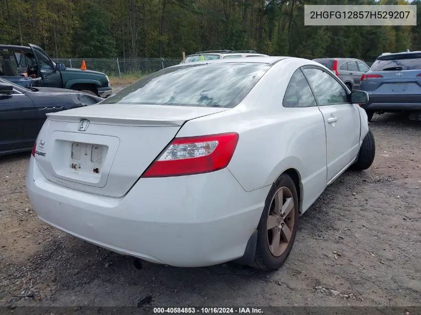 2HGFG12857H529207 2007 Honda Civic Ex