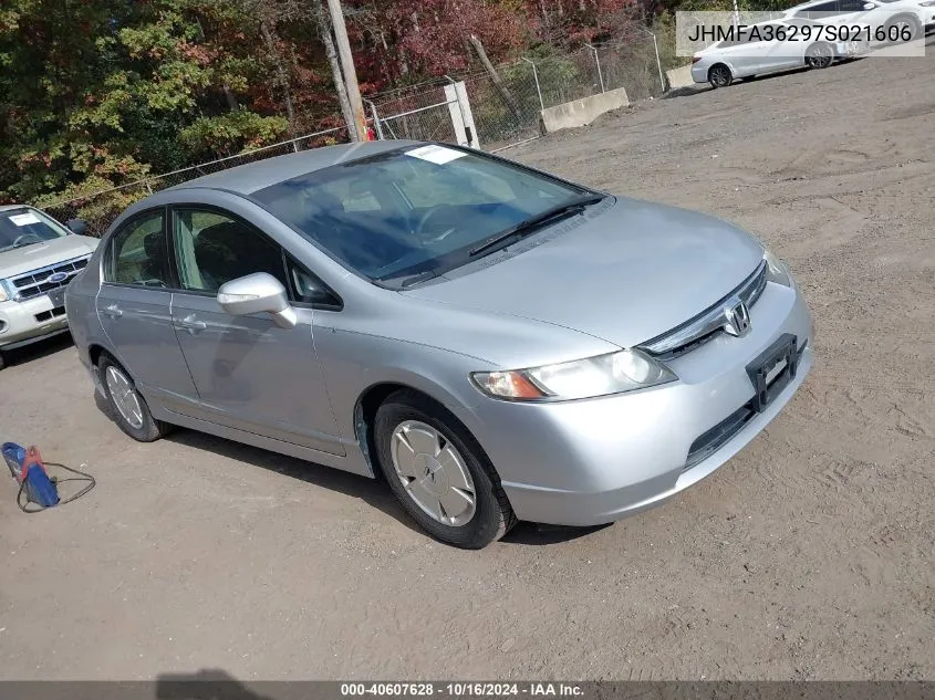 JHMFA36297S021606 2007 Honda Civic Hybrid