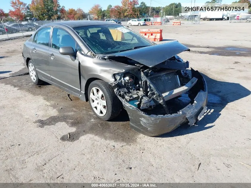 2HGFA16577H507534 2007 Honda Civic Lx