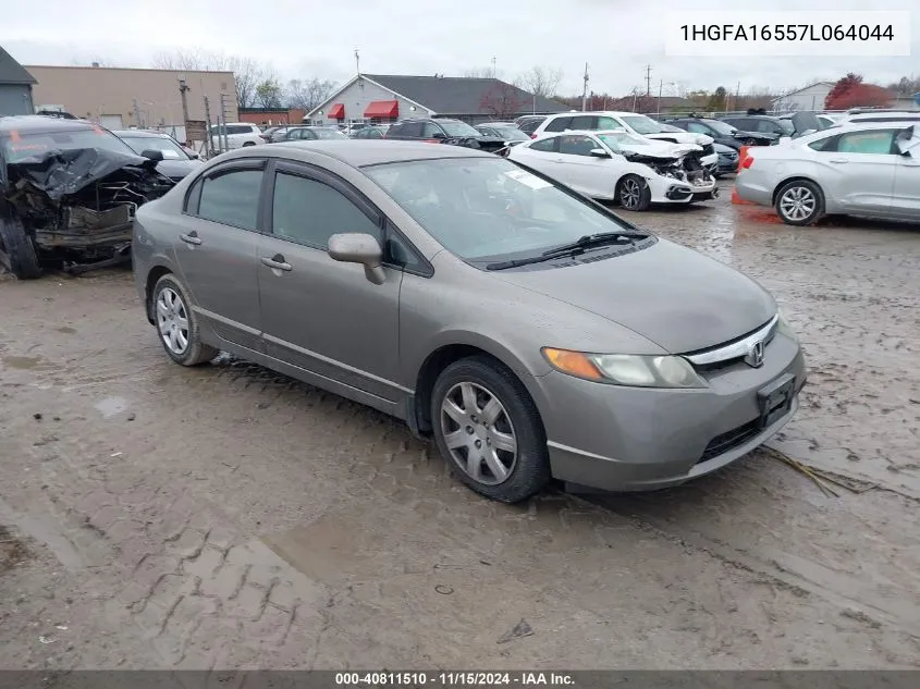 2007 Honda Civic Lx VIN: 1HGFA16557L064044 Lot: 40811510