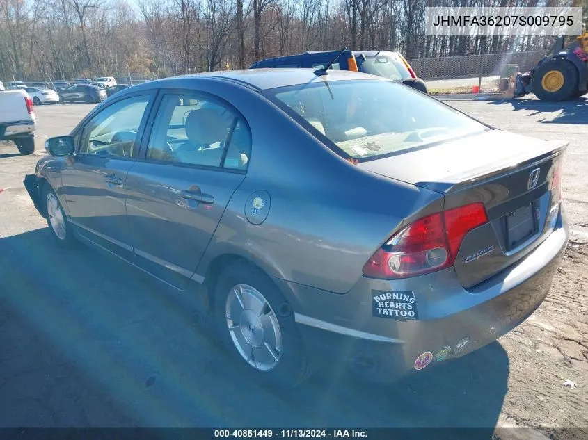 JHMFA36207S009795 2007 Honda Civic Hybrid