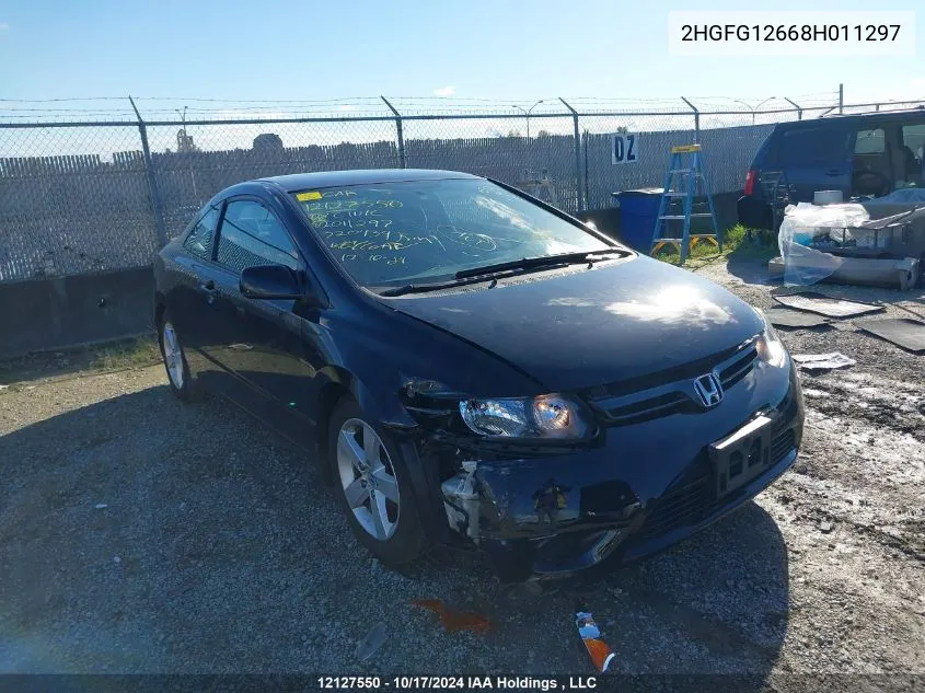 2HGFG12668H011297 2008 Honda Civic Cpe