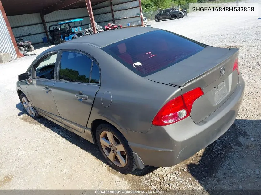 2HGFA16848H533858 2008 Honda Civic Ex