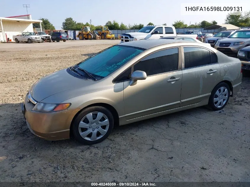 1HGFA16598L009131 2008 Honda Civic Lx